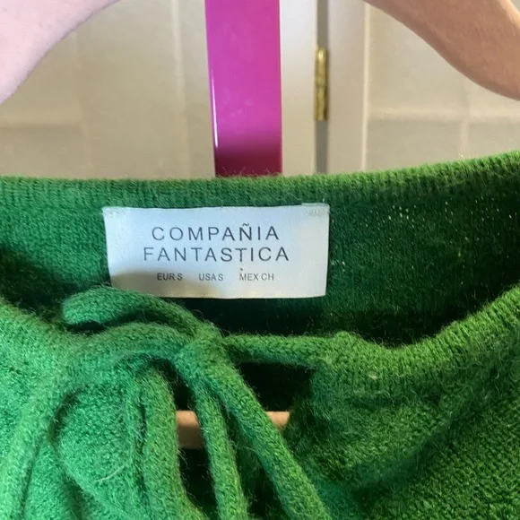 Compania Fantastica Green Sweater - Picture 5 of 6